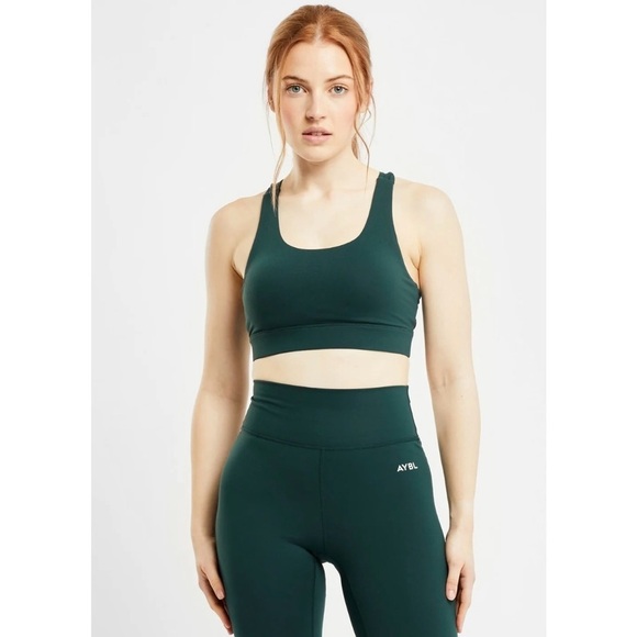 AYBL Core Sports Bra in Forest Green XXL - Picture 6 of 6